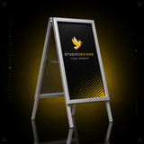 A-borden textielframes