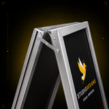 A-borden textielframes