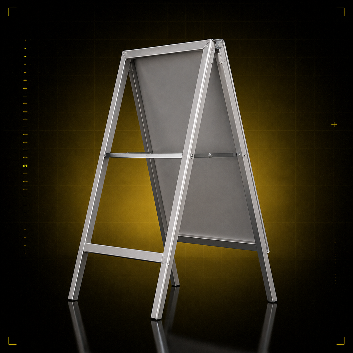 A-borden textielframes