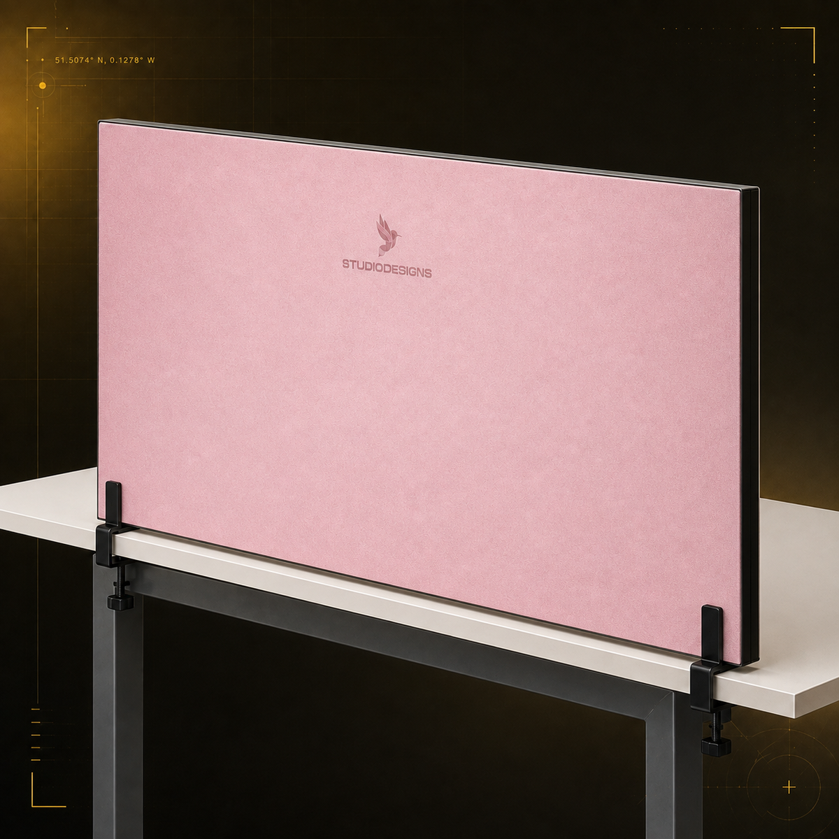 Akoestische deskdividers