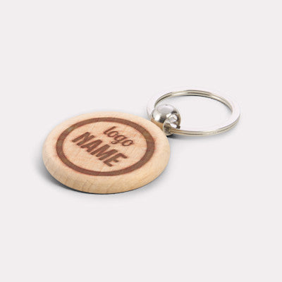 Houten sleutelhangers