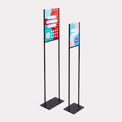 Info stands luxe