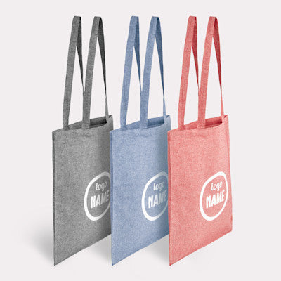 Katoenen tassen gerecycled