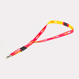 Keycords met veiligheidsclip en buckle
