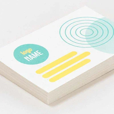Recycled visitekaartjes