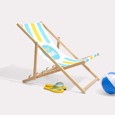 Strandstoelen met verwisselbaar doek