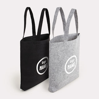 Vilten tote bags